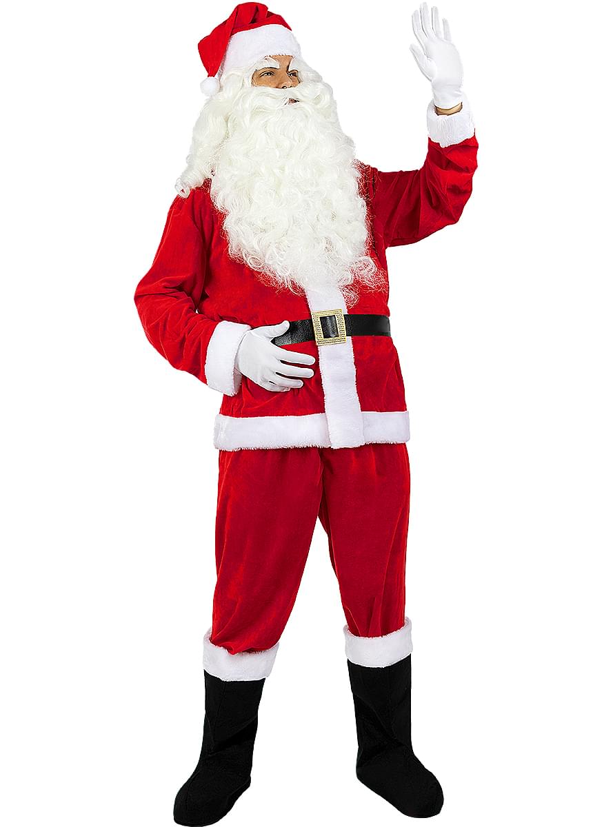 Premium Men's Santa Claus Costume - Deluxe Edition Teminis.lt