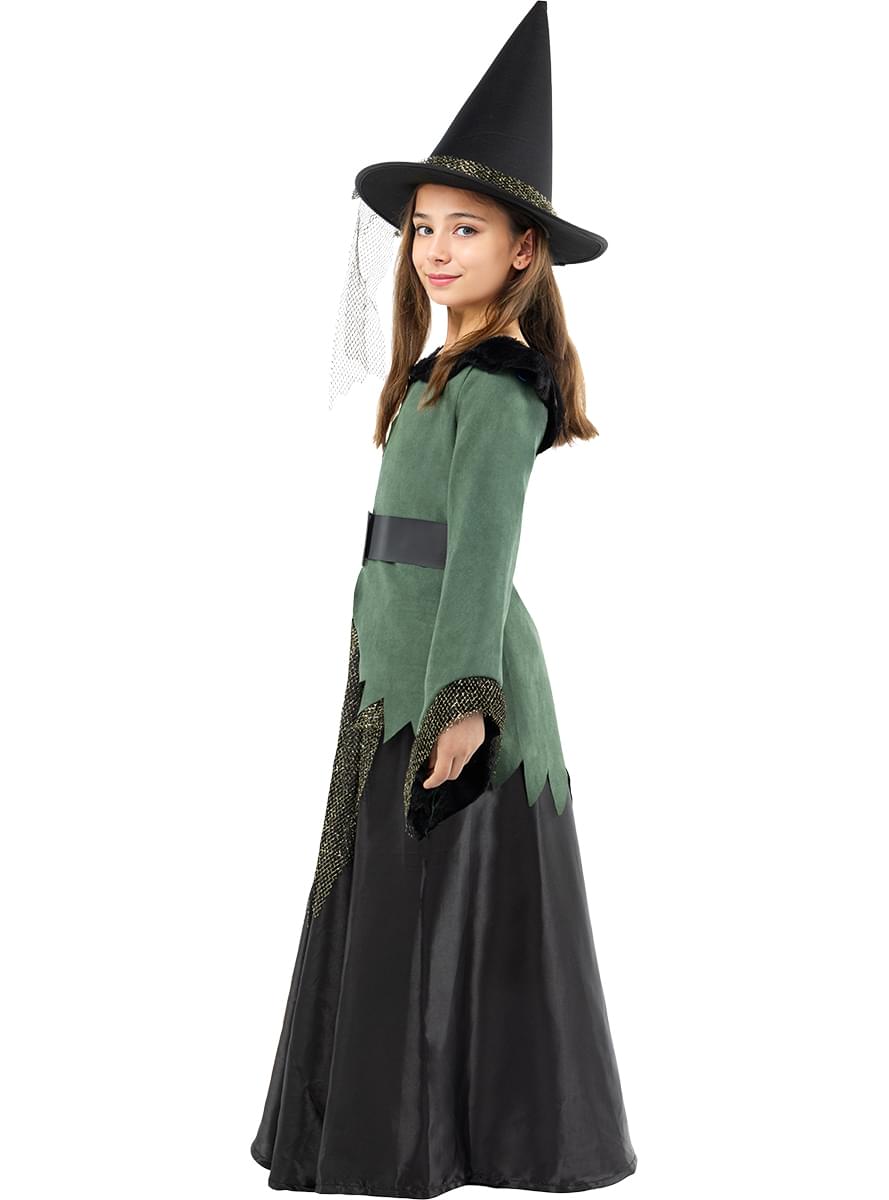 Deluxe Witch costume for girls Teminis.lt