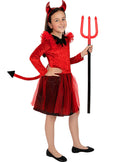Velnio kostiumas mergaitėms