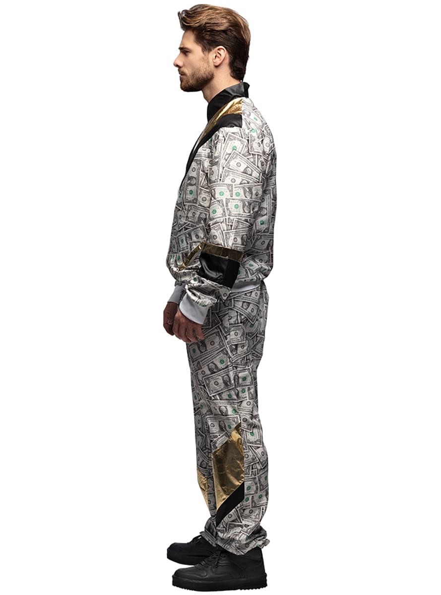 80's Dollar Tracksuit Costume for Adults - Retro Style Teminis.lt