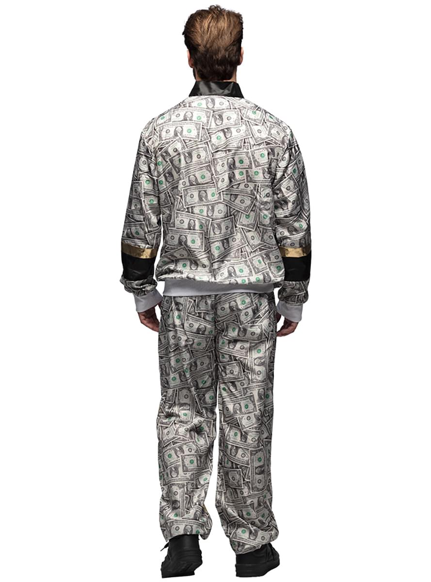 80's Dollar Tracksuit Costume for Adults - Retro Style Teminis.lt