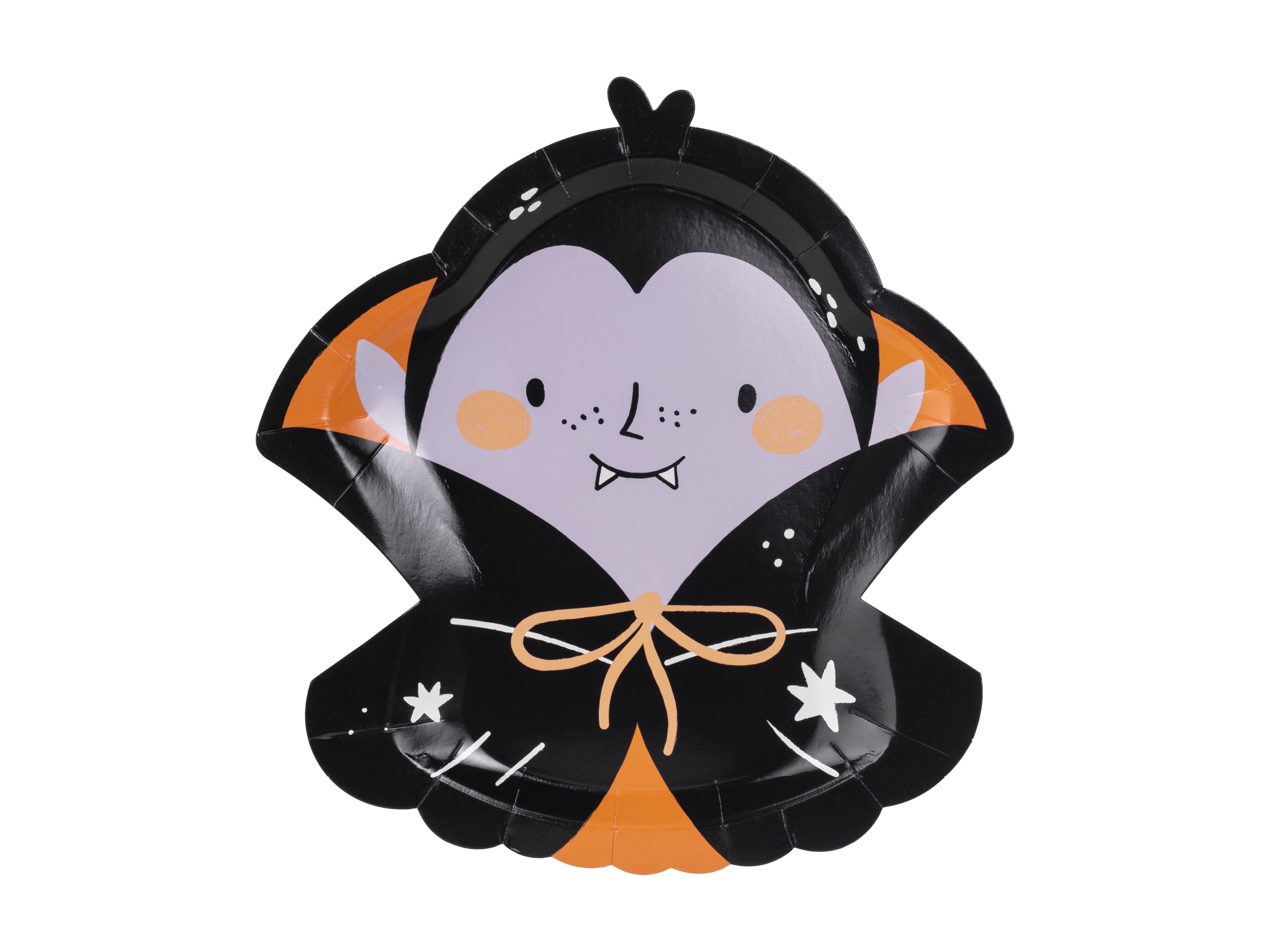 Dracula-shaped Paper Plates - Teminis.lt