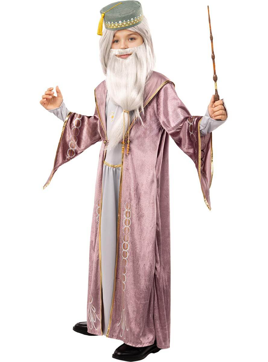 Kids Dumbledore Costume – Harry Potter Wizard Outfit Teminis.lt