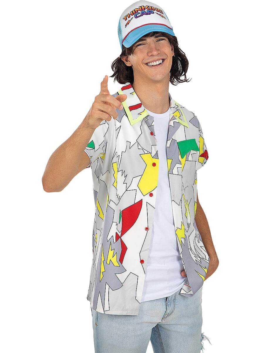 Dustin Costume Stranger Things 4 - Official Netflix Teminis.lt