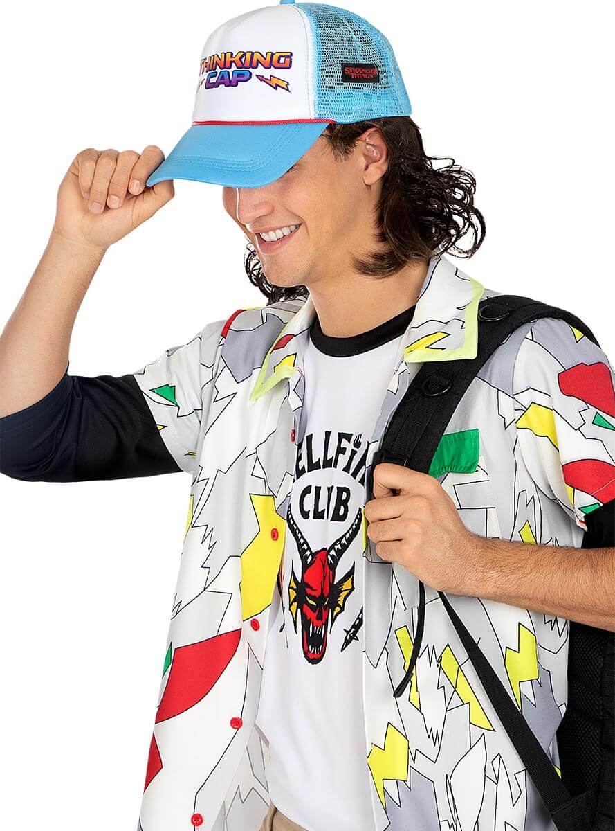 Dustin Costume Stranger Things 4 - Official Netflix Teminis.lt