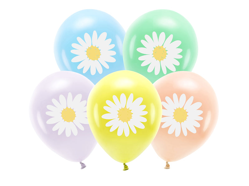 Eco Balloons 30 cm, Daisy - Teminis.lt