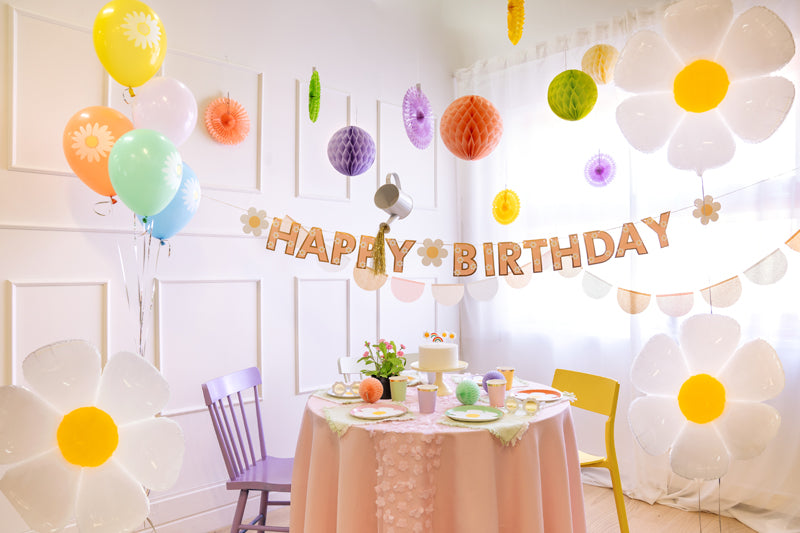 Eco Balloons 30 cm, Daisy - Teminis.lt