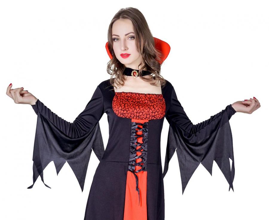 Elegant Vampire Enchantress Dress - Teminis.lt