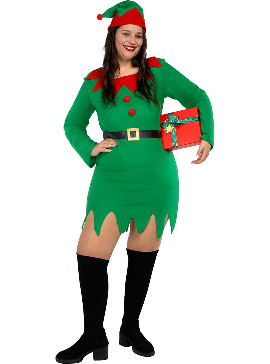 Women's Elf Costume for Christmas & Themed Parties Teminis.lt