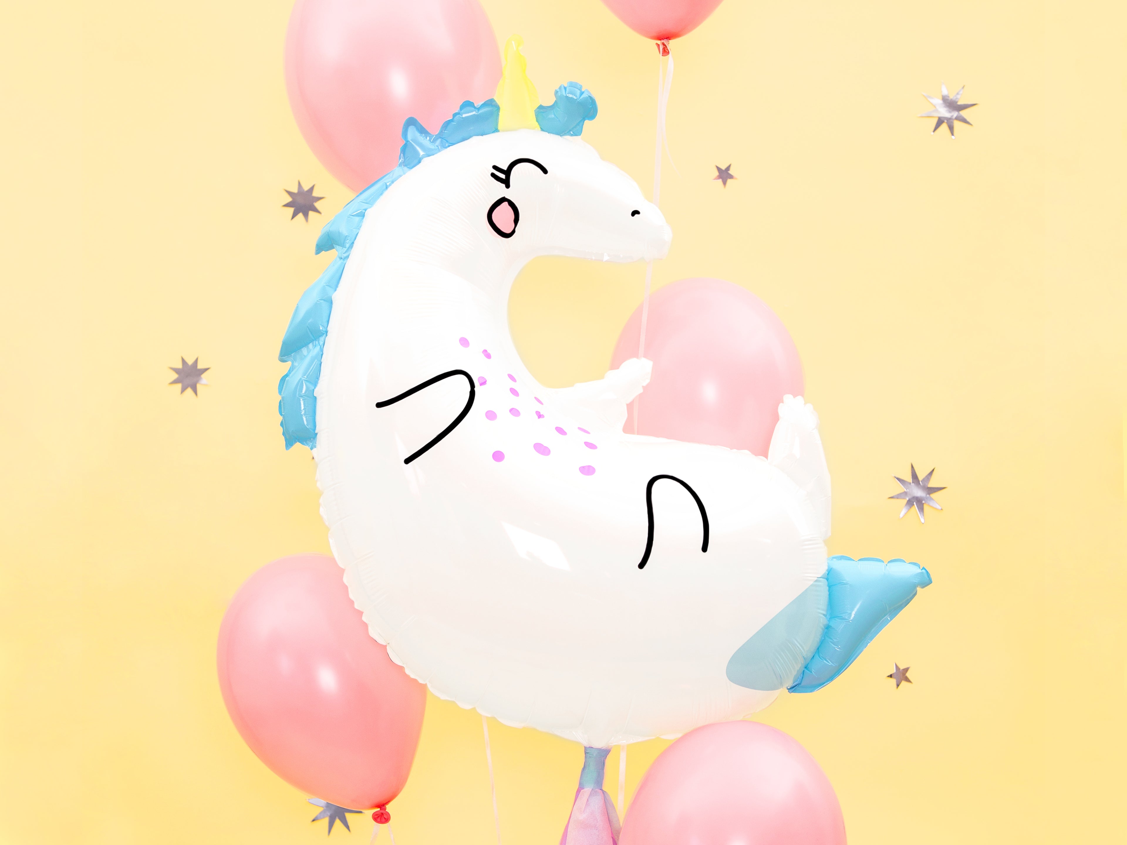 Enchanting Unicorn Foil Balloon - Teminis.lt