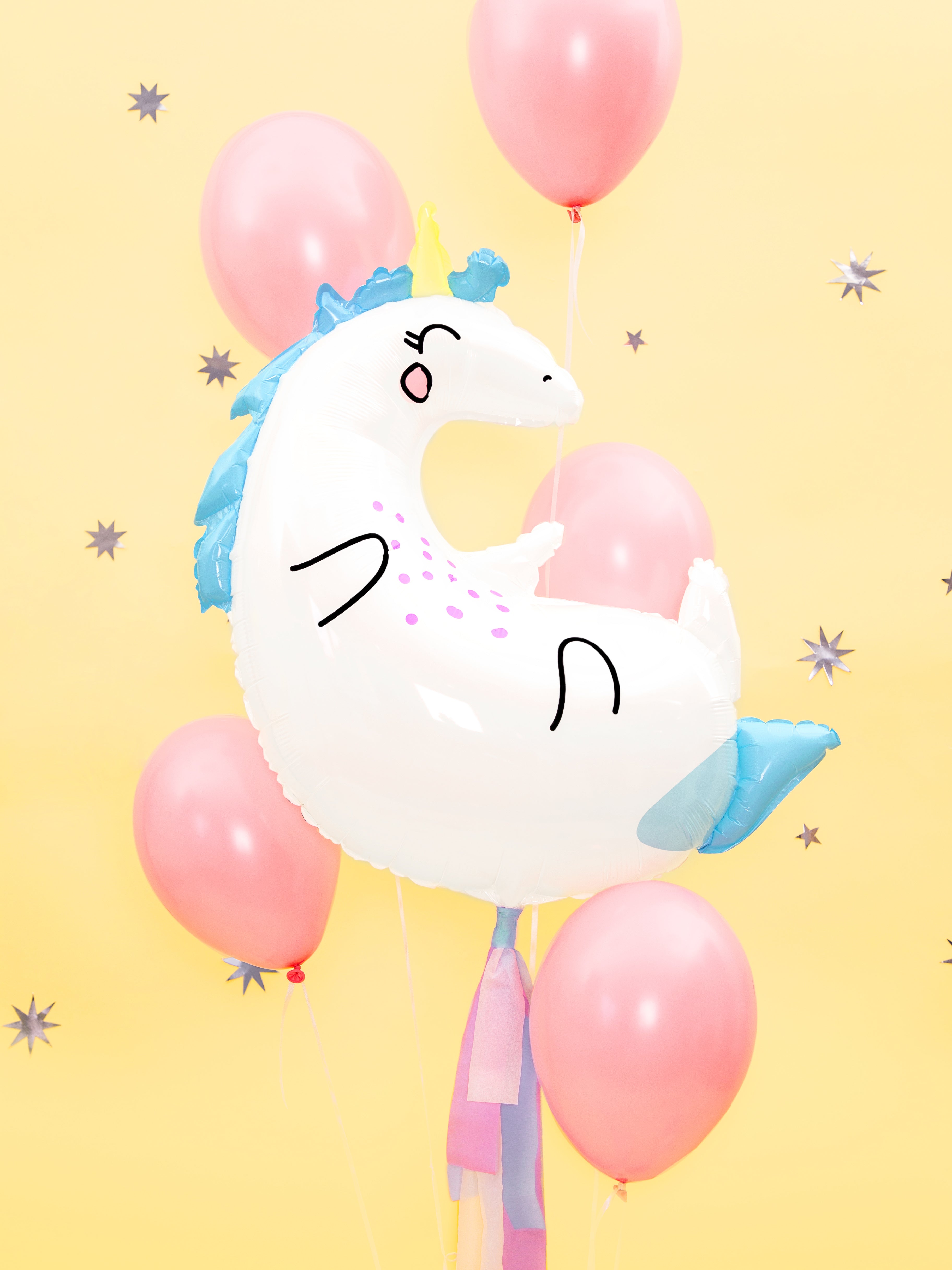 Enchanting Unicorn Foil Balloon - Teminis.lt