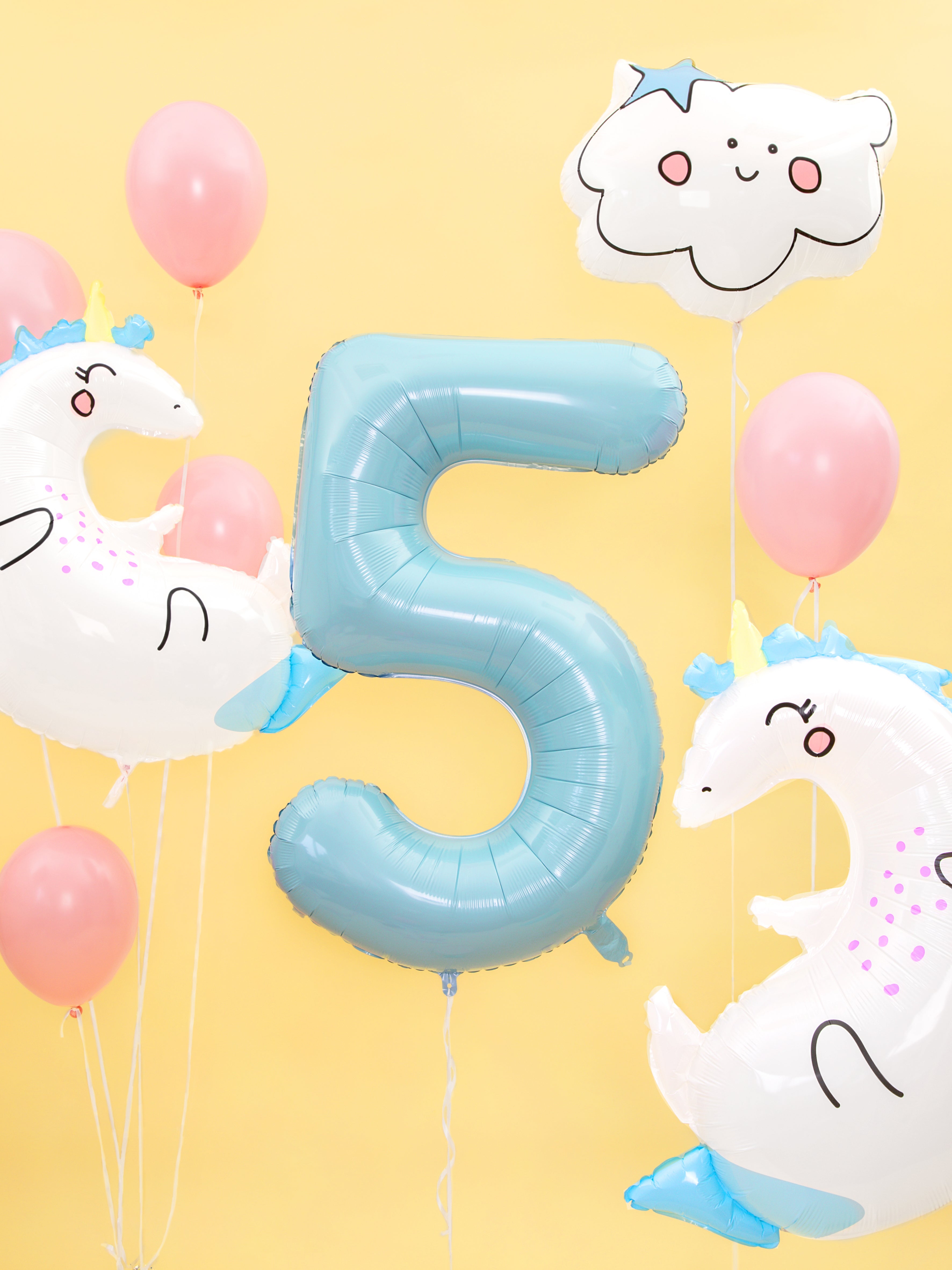 Enchanting Unicorn Foil Balloon - Teminis.lt