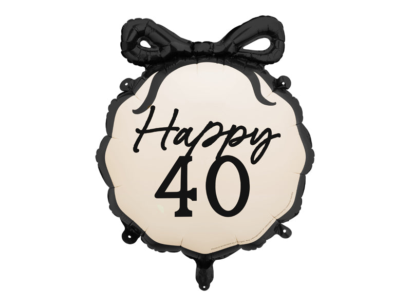 Folinis balionas „Happy 40“
