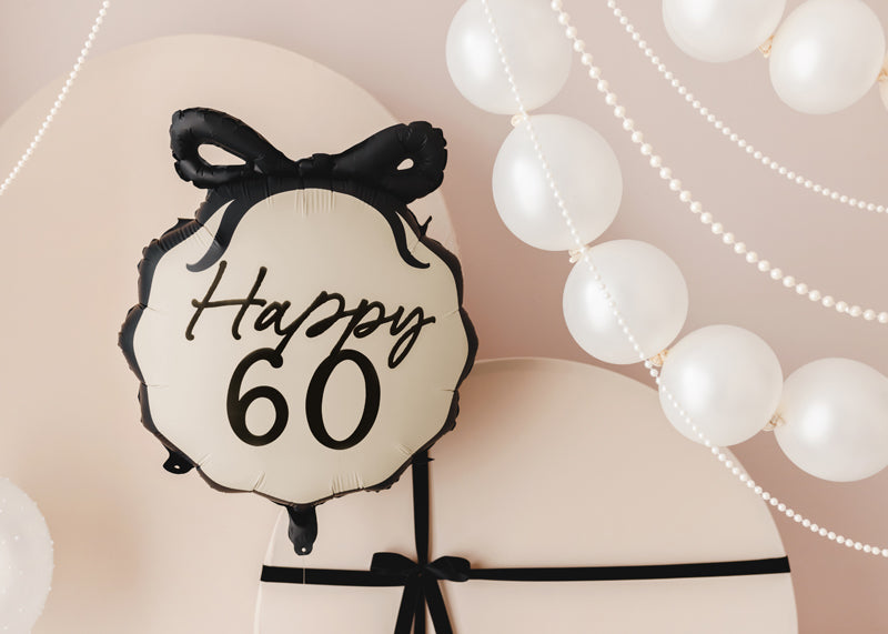 Folijos balionas „Happy 60“