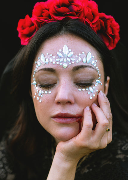 Face Decoration Crystals Glow in the Dark - Teminis.lt