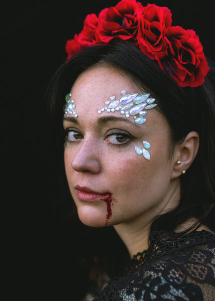 Face Decoration Crystals Glow in the Dark - Teminis.lt
