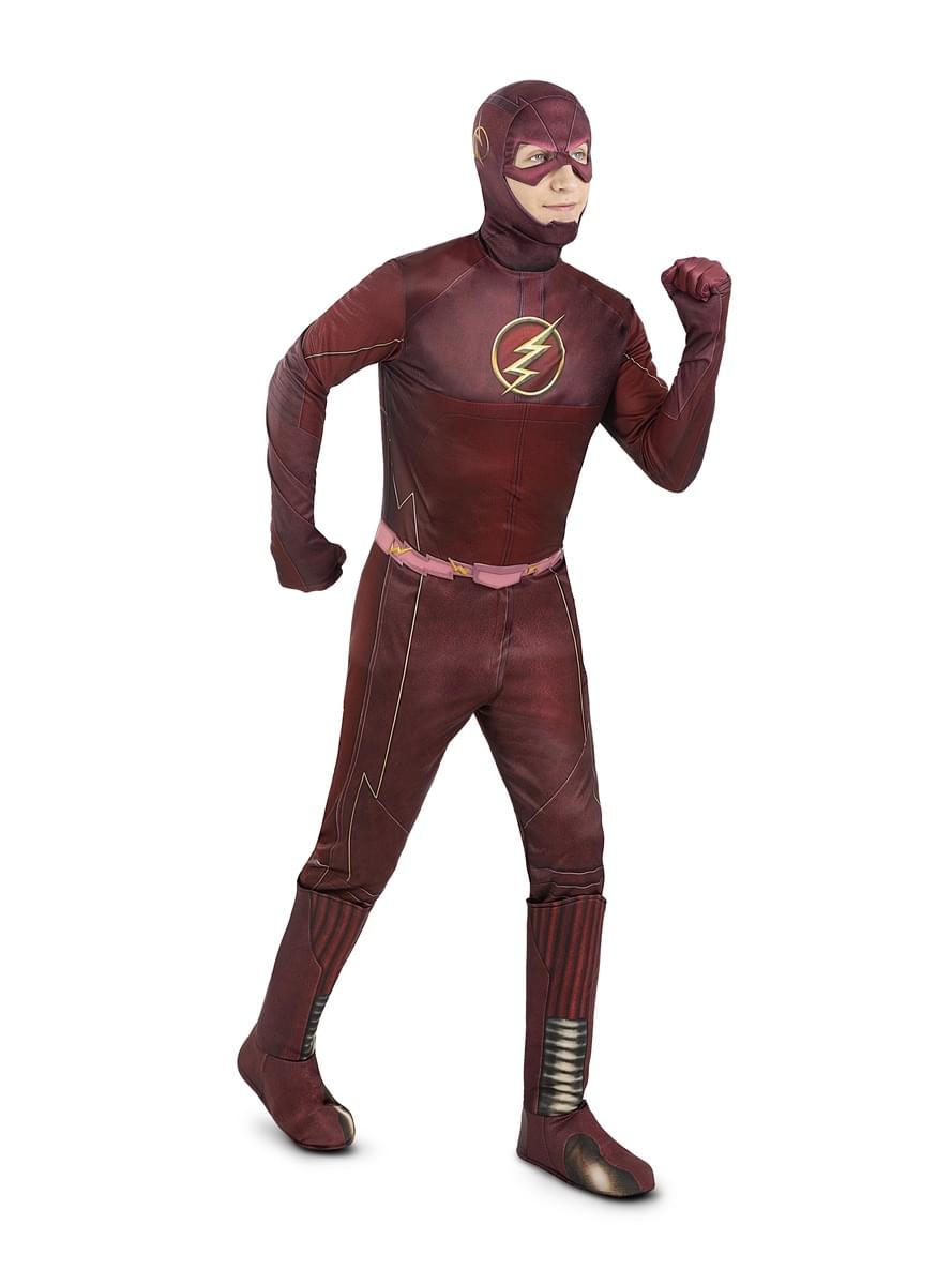 Flash Costume for Men – Deluxe DC Superhero Outfit Teminis.lt