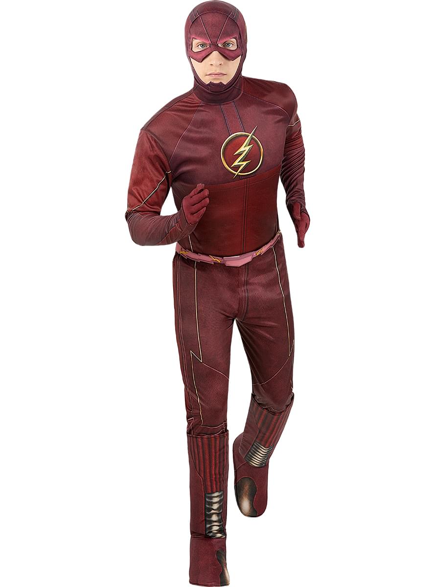 Flash Costume for Men – Deluxe DC Superhero Outfit Teminis.lt