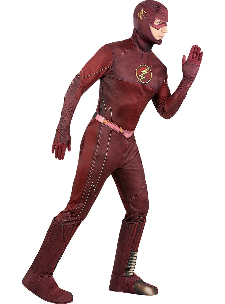 Flash Costume for Men – Deluxe DC Superhero Outfit Teminis.lt