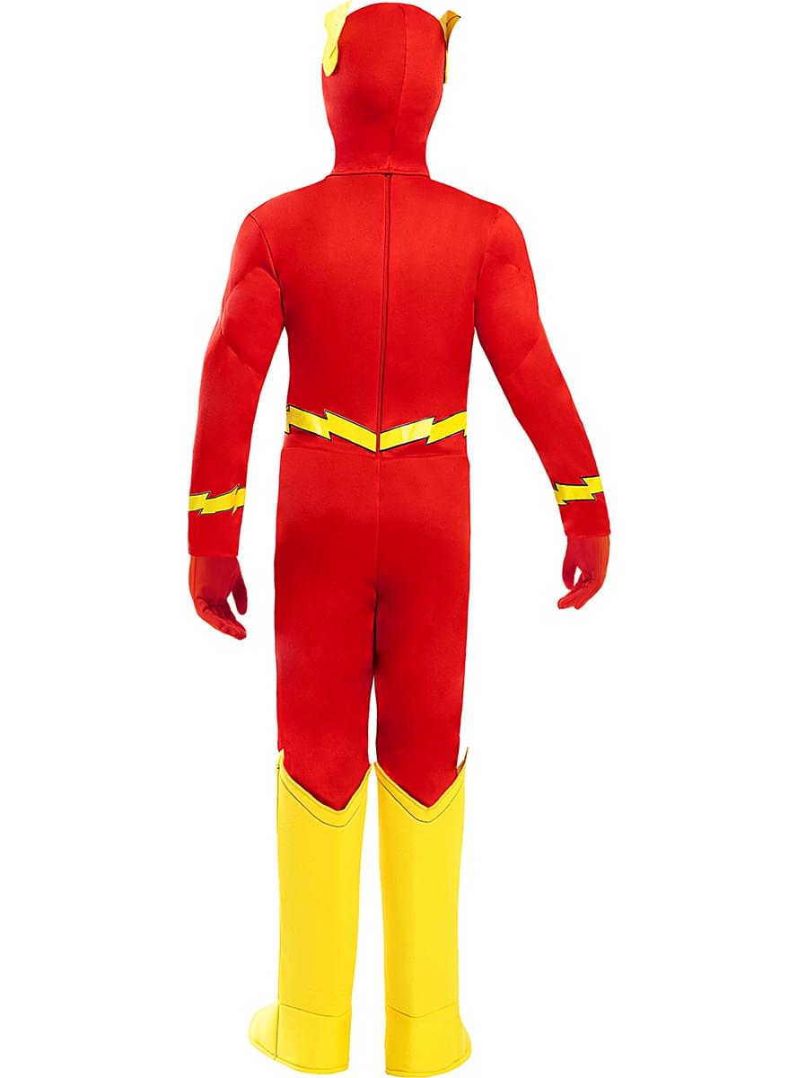 Flash Costume for Kids – Deluxe Speedster Suit Teminis.lt