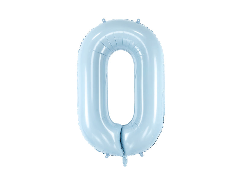 Foil Balloon Number ''0'' - Teminis.lt