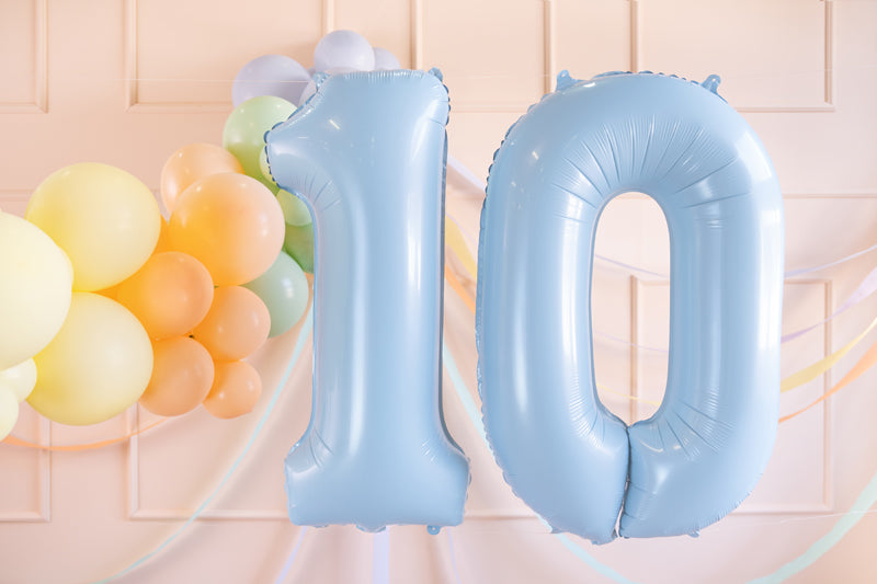 Foil Balloon Number ''0'' - Teminis.lt