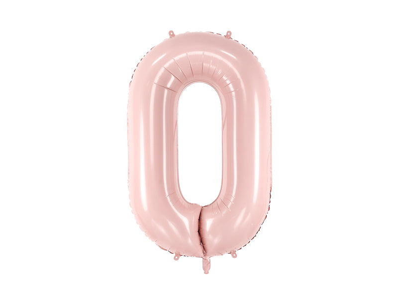 Foil Balloon Number ''0'' - Teminis.lt