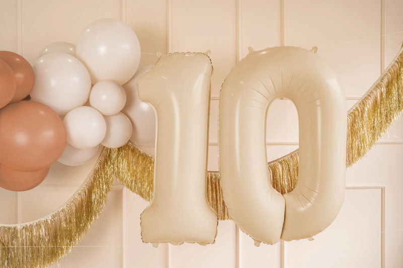 Foil Balloon Number ''0'' - Teminis.lt