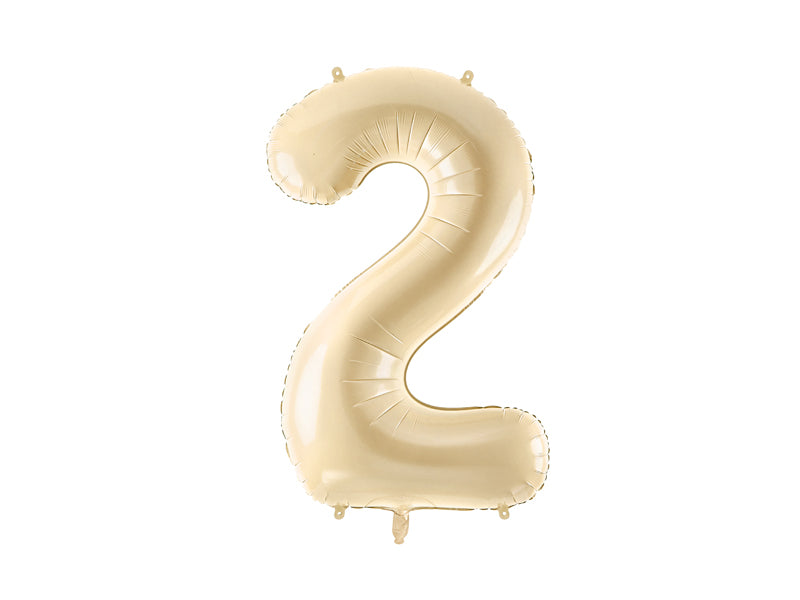 Foil Balloon Number ''2'' - Teminis.lt