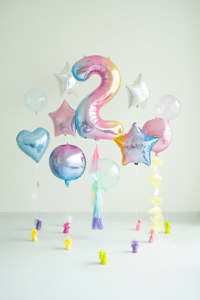 Foil Balloon Number ''2'' - Teminis.lt