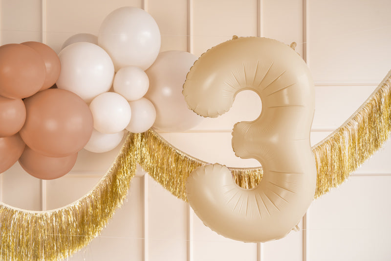 Foil Balloon Number ''3'' - Teminis.lt