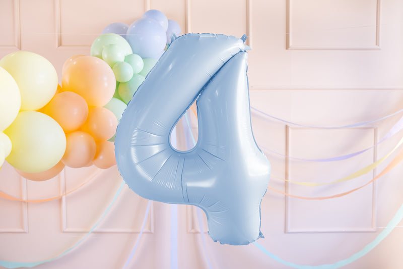 Foil Balloon Number ''4'' - Teminis.lt