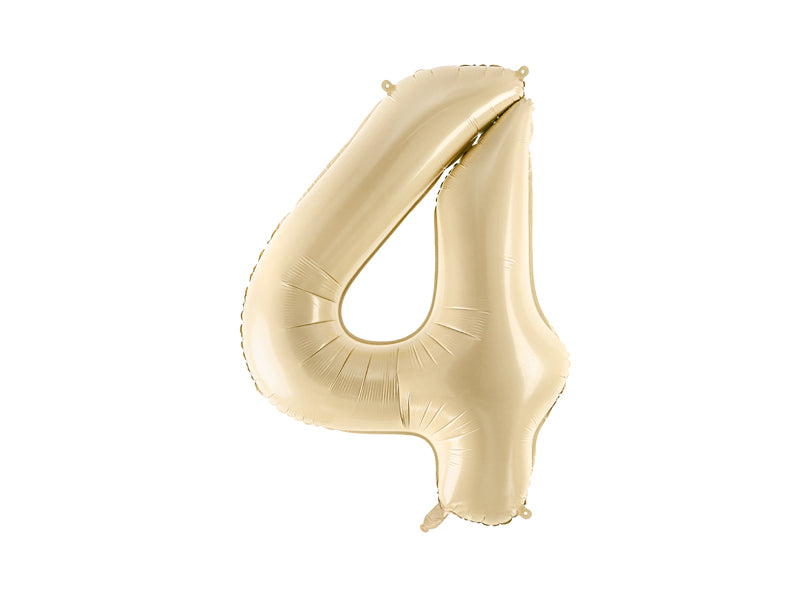 Foil Balloon Number ''4'' - Teminis.lt
