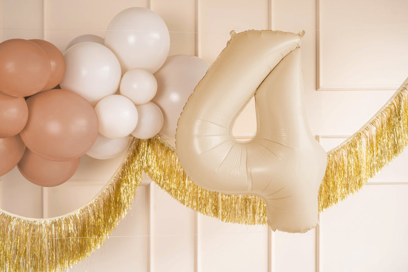 Foil Balloon Number ''4'' - Teminis.lt