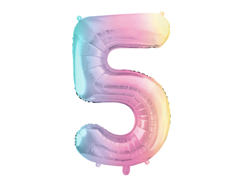 Foil Balloon Number ''5'' - Teminis.lt