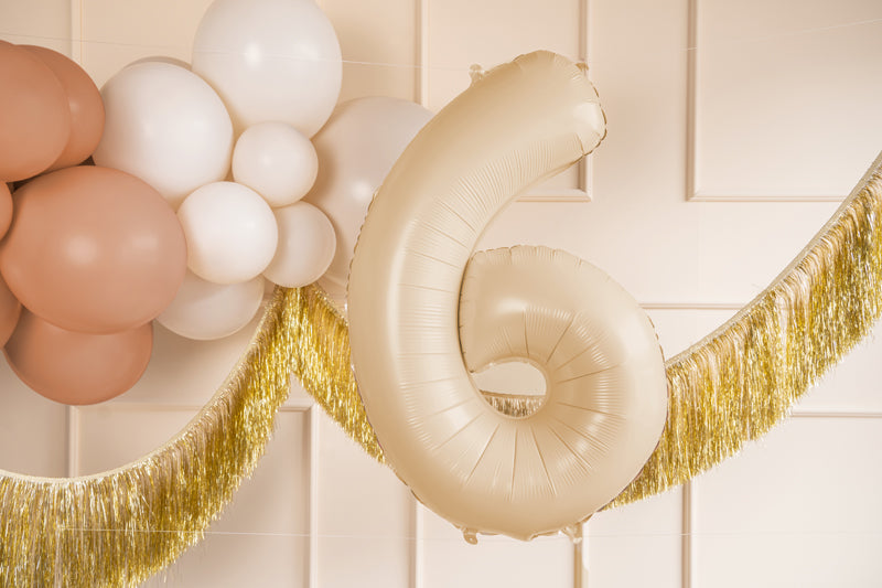 Foil Balloon Number ''6'' - Teminis.lt