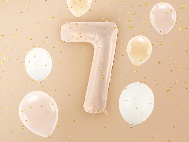 Foil Balloon Number ''7'' - Teminis.lt