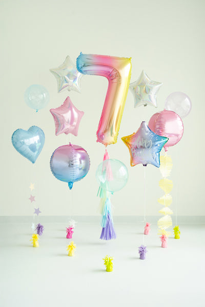 Foil Balloon Number ''7'' - Teminis.lt