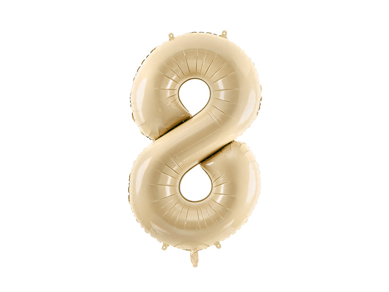 Foil Balloon Number ''8'' - Teminis.lt