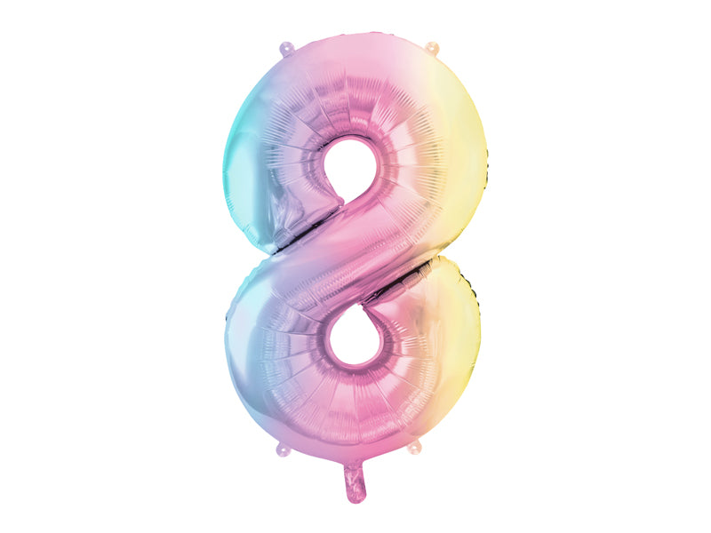 Foil Balloon Number ''8'' - Teminis.lt
