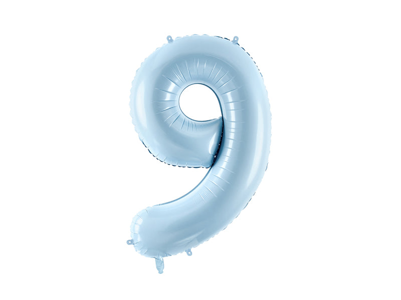 Foil Balloon Number ''9'' - Teminis.lt