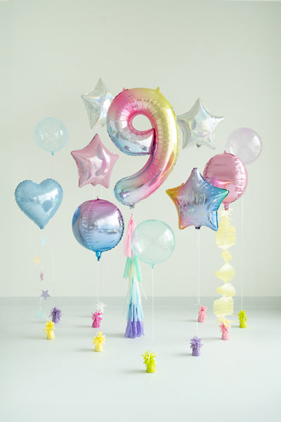 Foil Balloon Number ''9'' - Teminis.lt