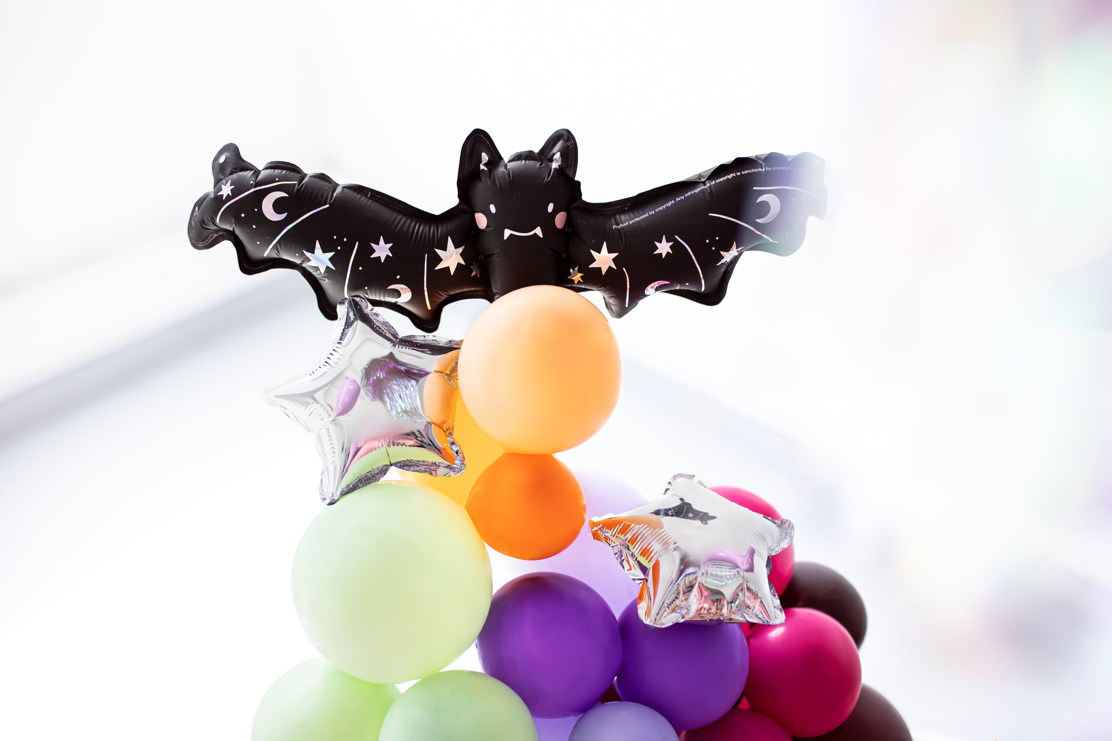 Foil balloon Bat - Teminis.lt