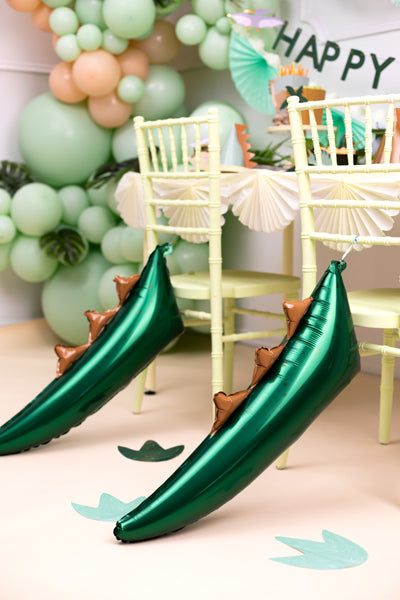 Foil balloon Dinosaur tail - Teminis.lt