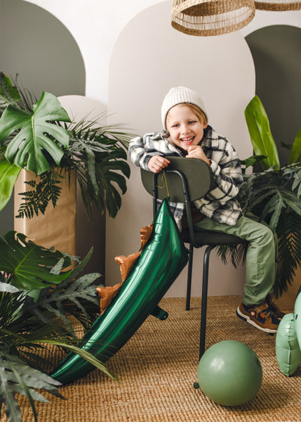 Foil balloon Dinosaur tail - Teminis.lt