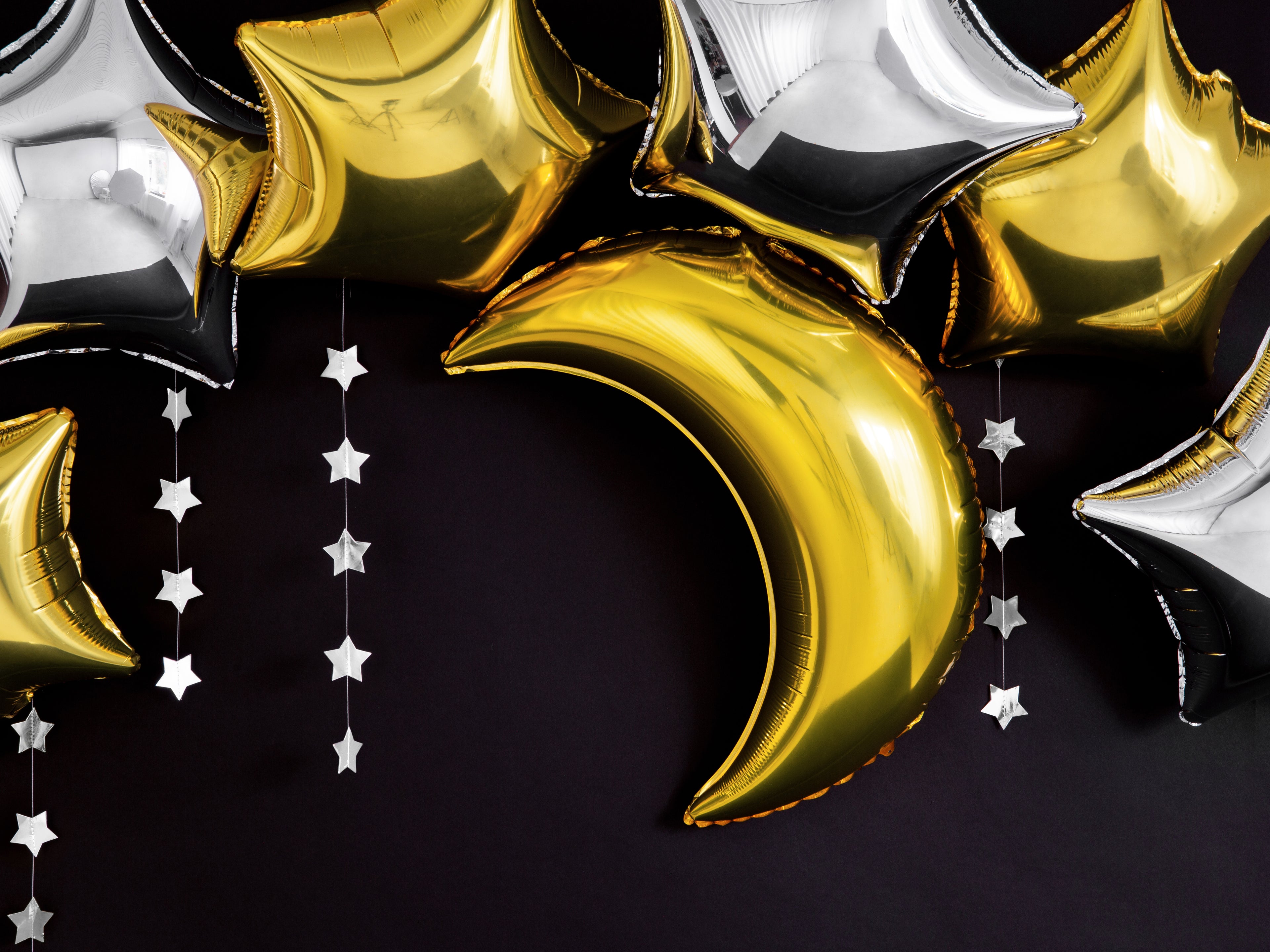 Foil balloon Moon - Teminis.lt