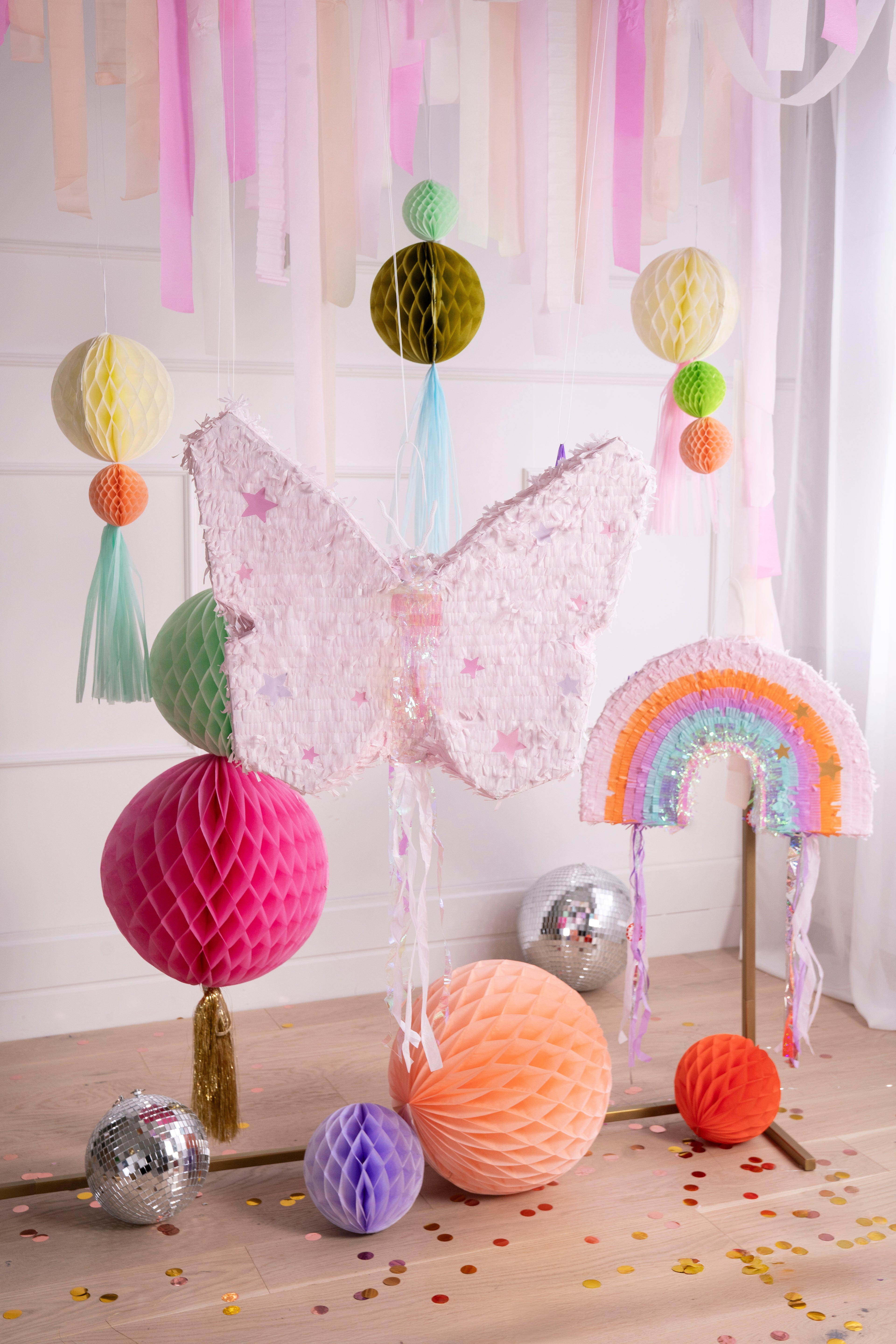 Foldable Pinata - Rainbow - Teminis.lt