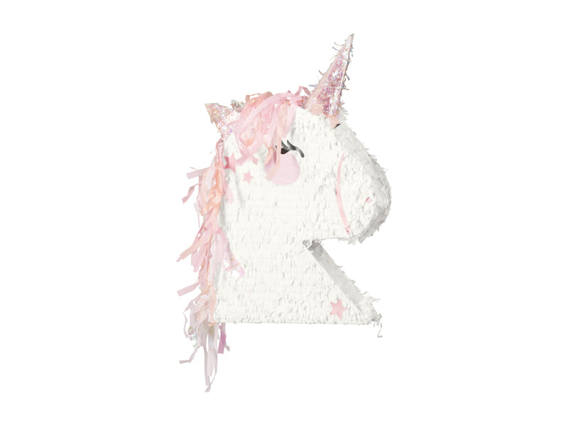 Foldable Pinata - Unicorn Head - Teminis.lt