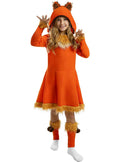 Fox Costume for Girls - Themed Parties | Teminis.lt Teminis.lt