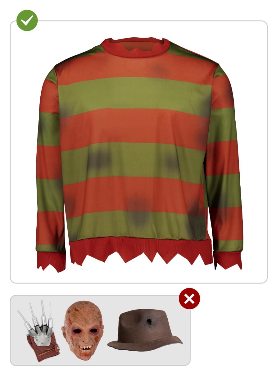 Freddy Krueger Jumper - A Nightmare on Elm Street Teminis.lt